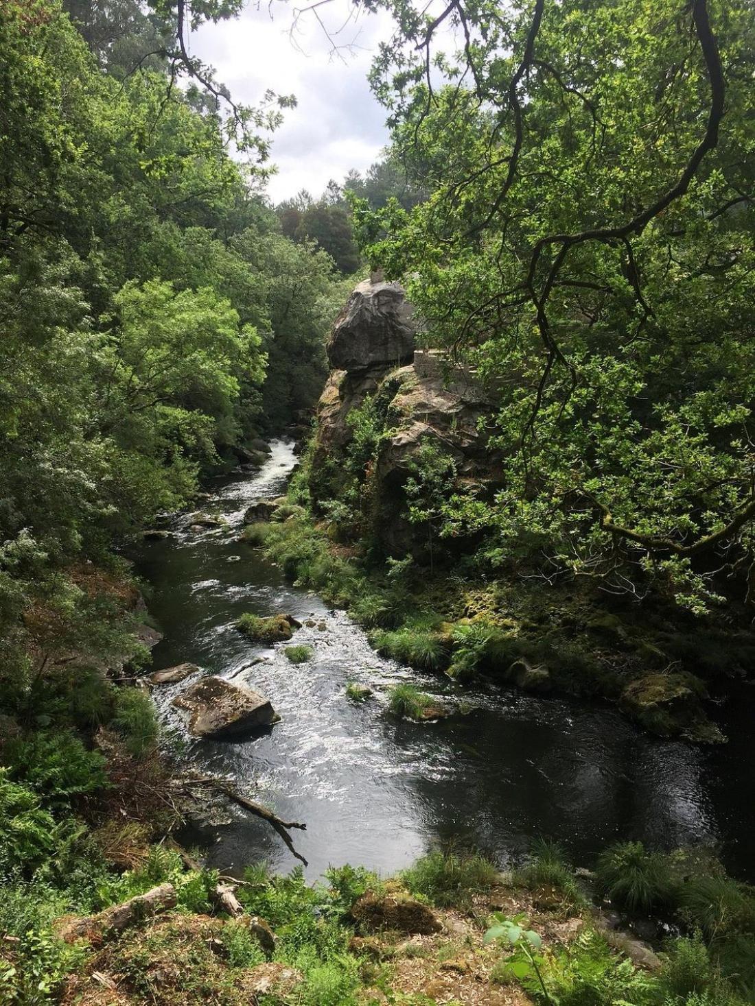 Molino Cascada De Caldas De Reyes Caldas De Reis Εξωτερικό φωτογραφία